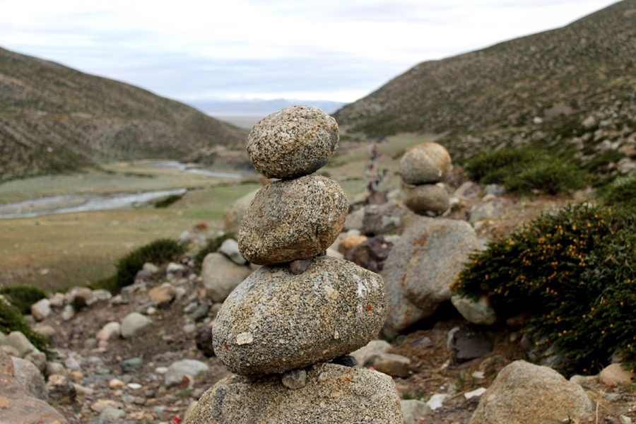 Meditation through stones
